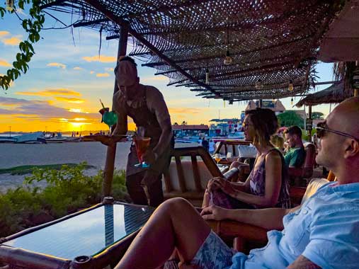 palm beach santa maria sal cape verde lounge adults only waiter bartender