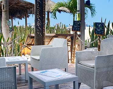 palm beach santa maria sal cape verde coffee bar after dinner the palms area