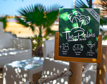 palm beach santa maria sal cape verde lounge adults only signage