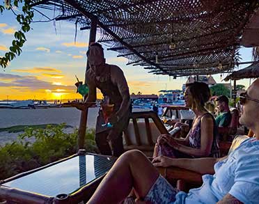 palm beach santa maria sal cape verde lounge adults only waiter bartender