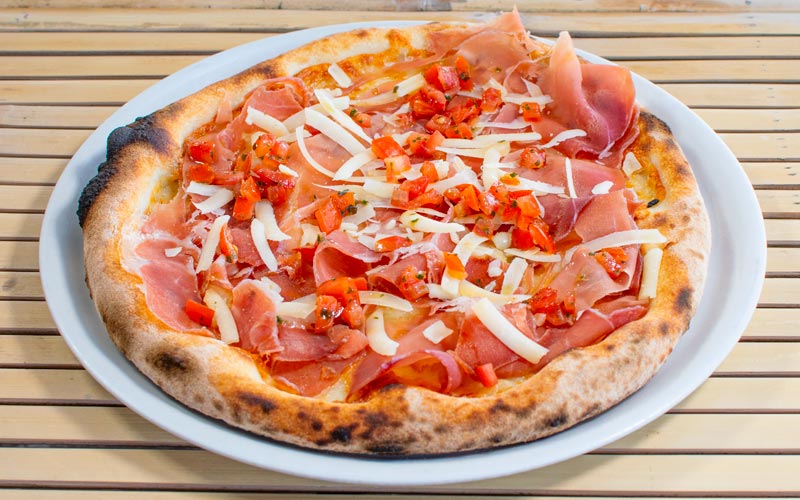 PalmBeach Tropical Restaurant | Italiana di Parma | mozzarella, Parma ham, parmesan cheese, fresh tomato