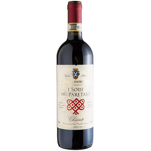 PalmBeach Tropical Restaurant | Chianti I Sodi del Paretaio DOCG Badia di Morrona | Vol. 13,5% / 85% Sangiovese, 15% Cabernet, Sauvignon, Merlot, Sirah / Chianti DOCG / Italia, Toscana / Elegant bouquet, fruity and floral notes, nice freshness and intensity on the palate pleasant and versatile